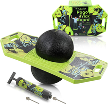 Pogo Trick Ball for Kids, Trick Bounce Board for Boys and Girls Ages 6+, up to 1 - £28.00 GBP