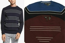 DKNY Men&#39;s Cotton Crew Neck Sweater - £14.93 GBP
