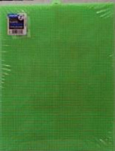 Plastic Canvas 10 X 13 Inches Neon Green - £12.20 GBP