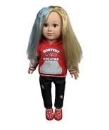 My Life as Skyler Content Creator Doll Blonde Hair Blue Streak Brown Eye... - $600.13 MXN