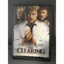 The Clearing DVD Robert Redford Helen Mirren William Dafoe Rated R Paramount - £6.08 GBP