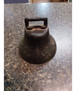 Cast Goat Cow Farm Sleigh Bell 3.25&quot; Diameter - $564.31 MXN