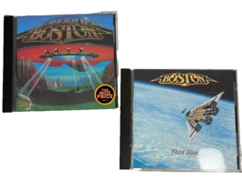 Boston Third Stage 1978 And Dont Look Back 1986 Cd Feelin Satisfied Aman... - $14.99