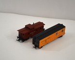 Revell Caboose + Reefer Car Model Train Lot of 2 HO Gauge Canadian Pacific - $24.18