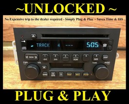 Unlocked 04-05-06 Buick Rendezvous Regal LaCrosse Century Radio Cd Cassette OEM - £58.26 GBP