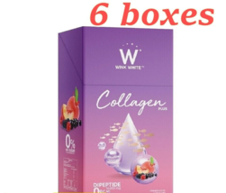 6 X W Collagen plus by Wink White Drink Anti-Aging Brightening Radiant Skin - £86.15 GBP