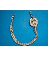 DDR, EAST GERMANY, NVA, ARMY MARKSMASHIP, LANYARD, SILVER AWARD, VINTAGE - $34.30 CAD