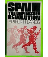 Vtg Spain: The Unfinished Revolution by Arthur H. Landis (PB 1975) - $314.11 MXN