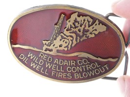 Red Adair, (1915-2004) Texas Oil Well Firefighter belt buckle - £183.00 GBP