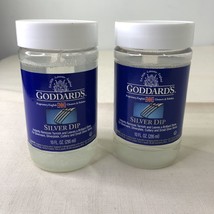 (2) Goddard’s Silver Cleaner Dip Jewelry Cleaner Solution for Filigree M... - £25.90 GBP