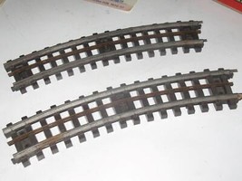 LIONEL - SUPER O CURVE TRACK - 2 SECTIONS  - GOOD - M62 - £2.96 GBP