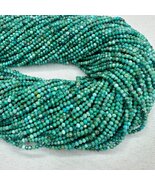 Root Turquoise Necklace - 925 Sterling Silver Clasp - 18", 20", 24" Whol... - $29.90+