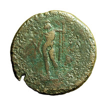 Ancient Greek Coin Mamertini Messana Sicily AE26mm Apollo / Warrior 04034 - $38.69