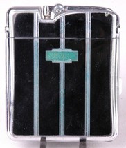 RONSON TEN-A-CASE LIGHTER &amp; CIGARETTE ART DECO STYLE 4.25x3.5&quot;-Inscribed... - $93.49