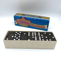 Crown Double Six Dominoes in Box Vintage - $9.99
