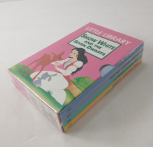 Vintage 1994 Snow White And The Seven Dwarfs Little Library Miniature Book Set! - £24.08 GBP