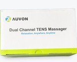 Auvon Dual Channel TENS Massager Sealed - $29.69