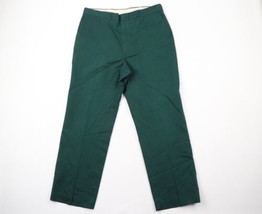 Vtg 70s Streetwear Mens 36x30 Faded Flared Wide Leg Bell Bottoms Pants Green USA - $89.05