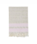 Bello Turkish Beach Towel Odel Linen Pink, Handwoven Peshtemal, 39 x 66.... - $512.71 MXN