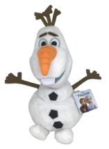 Olaf Frozen Movie II 2 Plush 9&quot; Disney Glitter Snowman Carrot Nose Doll NEW TAG - £11.83 GBP
