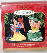 Hallmark: Snow White - Set of 2 Ornaments - 1997 Classic Ornament - $18.40