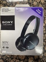 Sony MDR-NC8 Folding Travel Noise Cancelling Headphones - Black - $59.99