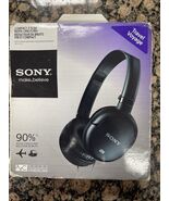 Sony MDR-NC8 Folding Travel Noise Cancelling Headphones - Black - $59.99