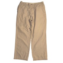 Columbia Sportswear Mens Khaki Chino Pants Snap Closure Pockets, Size 36... - $21.99