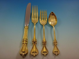 Old Colonial Gold by Towle Sterling Silver Flatware Set For 8 Service Vermeil - $2,767.05