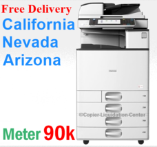 Ricoh MPC3003 MP C3003 Color Network Copier Print Fax Scan to Email 30 p... - $2,277.00