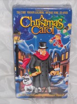 A Christmas Carol VHS Scrooge Tim Curry Whoopi Video Tape Holiday Movie New - $6.95