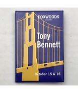 Tony Bennett Pin Button Vintage Foxwoods Concert Tour - $11.95