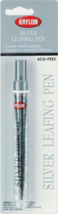 SILVER Leafing PEN Metallic OiL BASED Liquid Leaf metal Paint Marker Kry... - €12,34 EUR
