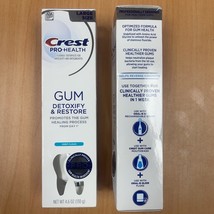 2 Crest Pro-Health Gum Detoxify &amp; Restore Deep Clean Toothpaste Exp.06/2... - $10.77