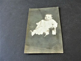 Cute Child sitting on Chair -Real Photo Postcard -Stamp Box-ARTURA (1910-1924). - £6.09 GBP