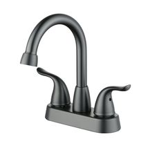 Mainstays 4" Two Handle Centerset Lavatory Faucet With Pop-Up Drain Matt... - $28.75