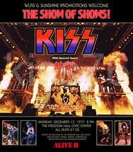 KISS 12/12/1977 Freedom Hall Civic Center Custom 24 x 27 Show Poster - $45.00