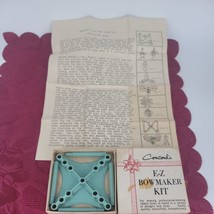 Mid-Century Concord&#39;s E-Z Bow Maker With Original Instructions &amp; Box Mis... - £9.22 GBP