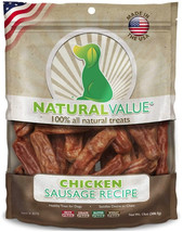 Loving Pets Natural Value Chicken Sausages 39 oz (3 x 13 oz) Loving Pets Natural - £65.34 GBP