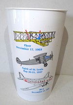 Airplanes Spirit of St louis DC-3 747 Concorde cup vintage  plastic cup - £13.29 GBP