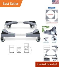 Heavy-Duty Appliance Dolly with Adjustable Size &amp; 4 Stabilizing Wheels - $43.50
