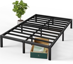Zinus Elias 14 Inch Metal Platform Bed Frame, Steel Support, No Box, Queen. - $77.93