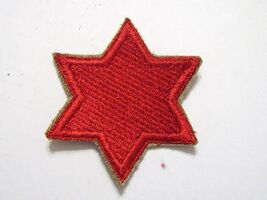 6th INFANTRY DIVISION PATCH WW2 ERA - $3.17