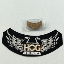 2016 HOG Harley Davidson Owners Group Patch Badge for Jacket And Pin - $18.70