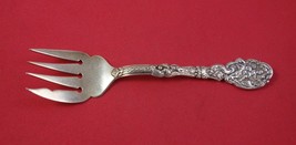 Versailles by Gorham Sterling Silver Sardine Fork Gold Washed Small 5 1/4&quot; - £125.82 GBP
