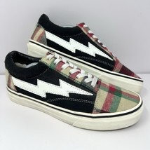 Revenge X Storm Men’s Skate Sneaker Sz 6 Plaid Black Ian Conner Shoe GUC - $737.18 MXN
