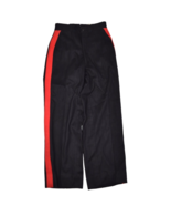 Vintage Military Wool Dress Trousers Black Red Striped Mens 28x31 1946 - £50.43 GBP