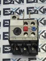 Siemens 3UA50 00-1E 2.5-4A Overload Relay, 600VAC 2.5-4Amp  - $20.30