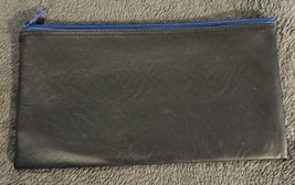 All Purpose Zipper Bag - Money Bag, Storage Bag, Makeup Bag - 11X6&quot; Leat... - $5.89