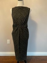 NWOT Giambattista Valli Paris Grey Black Sleeveless Dress SZ IT 44/US 8 Italy - $445.50